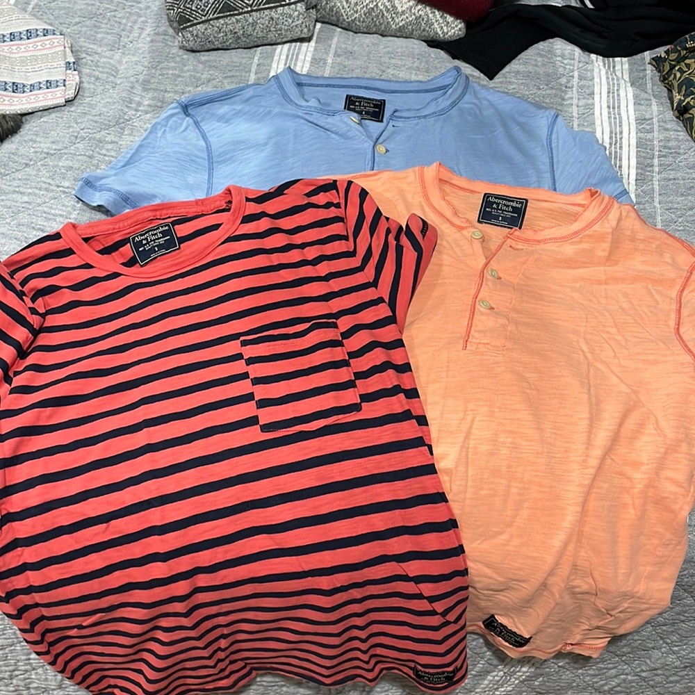 Abercrombie & Fitch Mens Tee Bundle